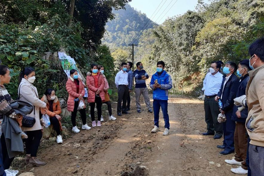 Field workshop on sustainable ginger farming model in Cao Bang